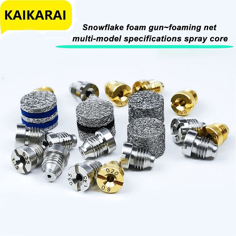 Foam Cannon Car Wash - Präzisions-Schaumkanonen-Düse Universal 0,9~1,4 MM Gewindedüse und