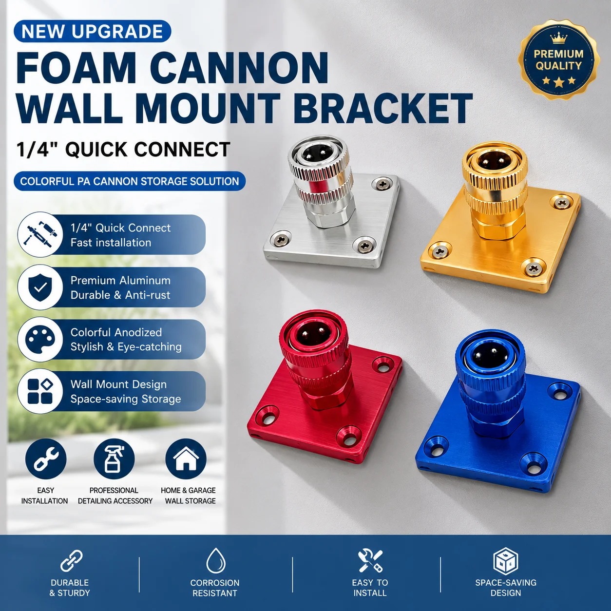 1/4 Schnellanschluss Schaumkan – Foam Cannon Car Wash Bewertung und Preis