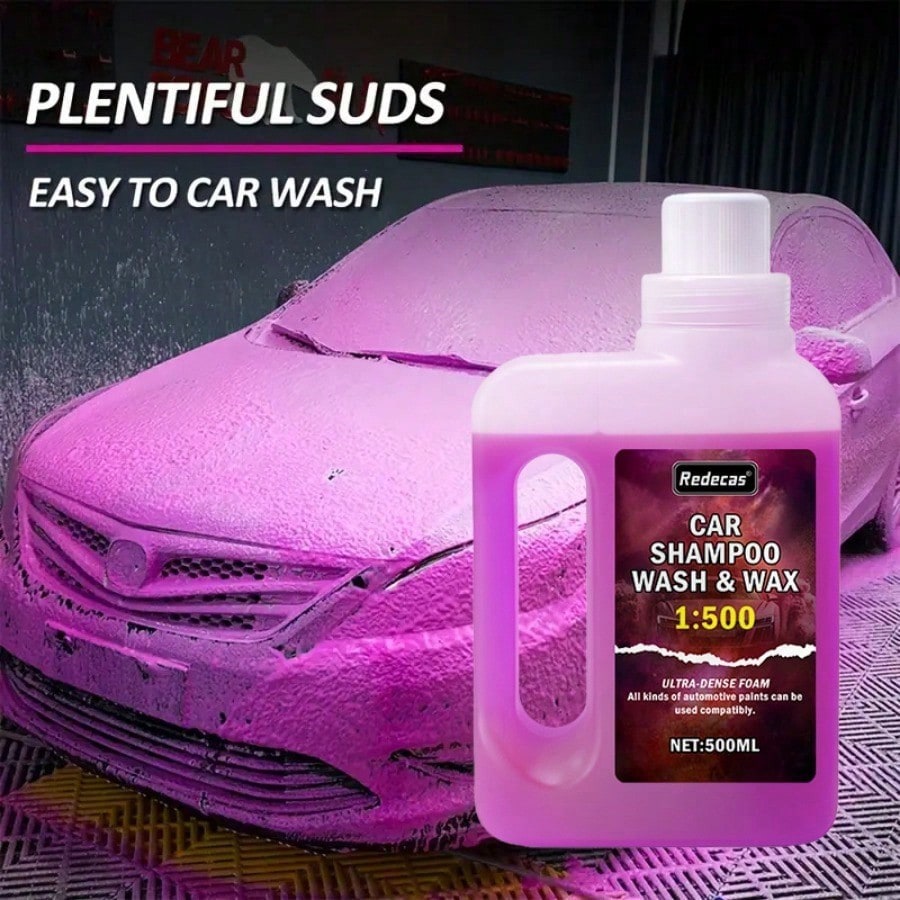 500ml Rosa Schaum-Autowaschmit – Car Wax Ceramic Coating Bewertung und Preis